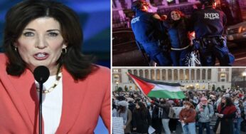 Hochul Cancels CUNY Press Conference Amidst Chaos of Anti-Israel Protest