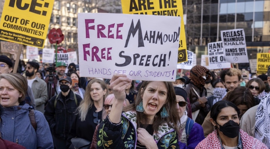 Experts Say Law Backs Trump in Deporting Pro-Hamas Activist—Not a Free Speech Issue