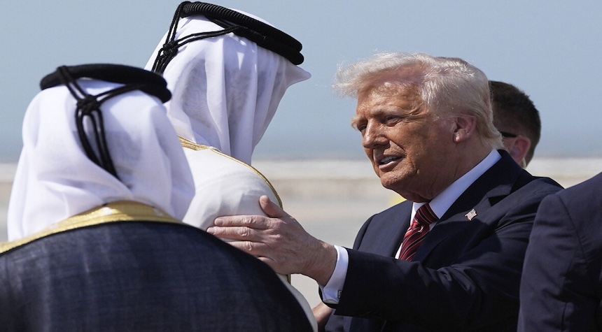 Gaza Under Fierce Assault as Trump Makes Dramatic Middle East Visit