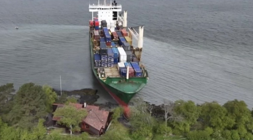 Near Disaster in Norway: Sleeping Helmsman Almost Crashes 440-Foot Ship Into Cabin