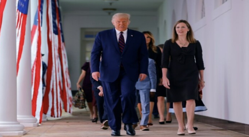 Trump Voices Concern Over Barrett’s Rulings But Reaffirms Support for Supreme Court’s Independence