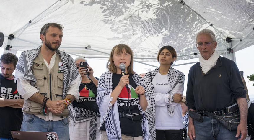 Israel Seizes Activists’ Boat Backed by Greta Thunberg En Route to Gaza