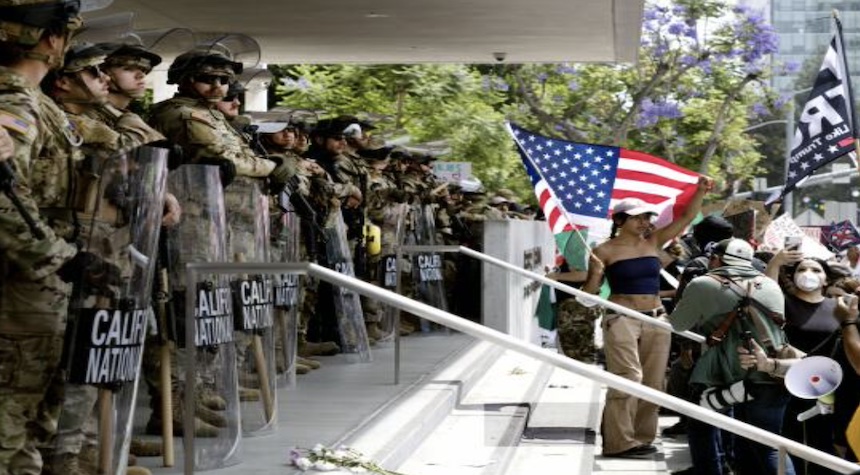 Records Reveal Military Raised Concerns About LA Deployment Risks