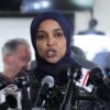 Ilhan Omar Blames Trump for Town Hall Vinegar Attack She Survived Just Fine