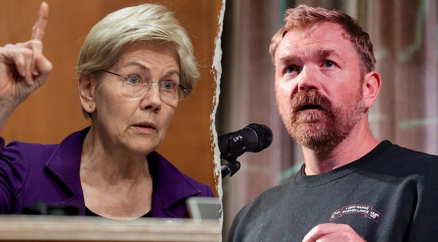 Warren Stands By Her Man While He Mocks Wounded Warriors and Sniffs Porta-Potties