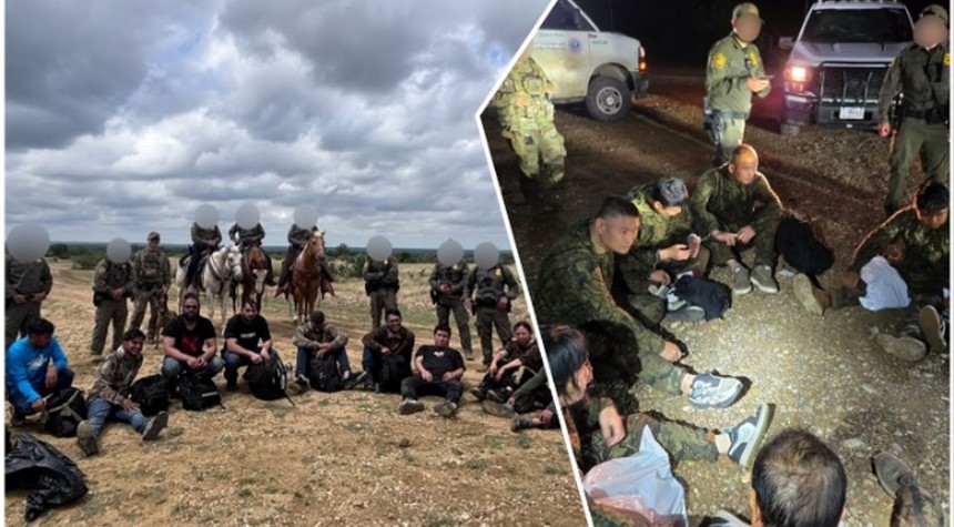 Six Chinese Nationals in Camouflage Caught Sneaking Through Texas Ranch as Border Tightens