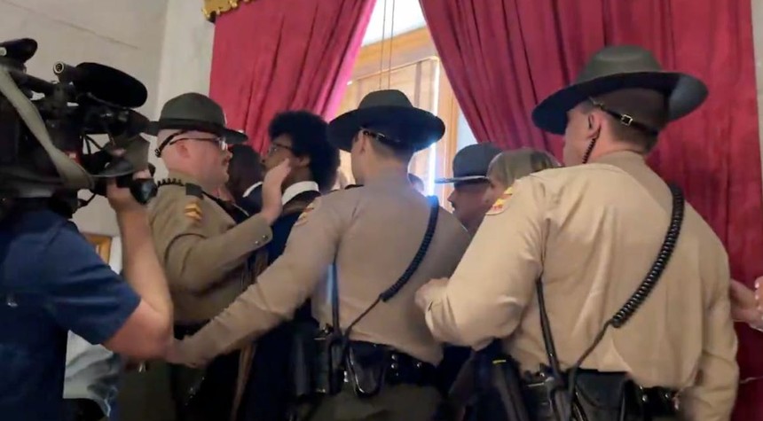 Rep. Justin Pearson Physically Confronts State Trooper as Capitol Protest Erupts
