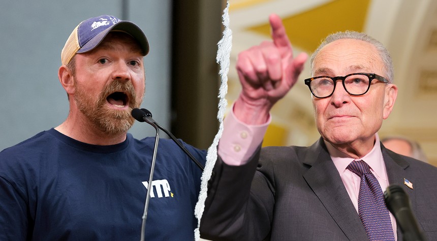 Schumer Refuses to Answer Basic Questions About Scandal-Plagued Democrat He's Backing