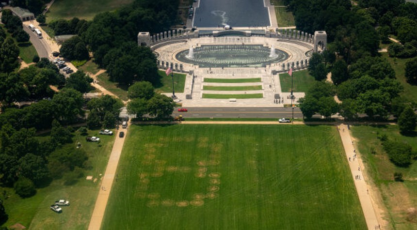 Someone Carved a Death Threat Into the National Mall and We Should All Be Furious