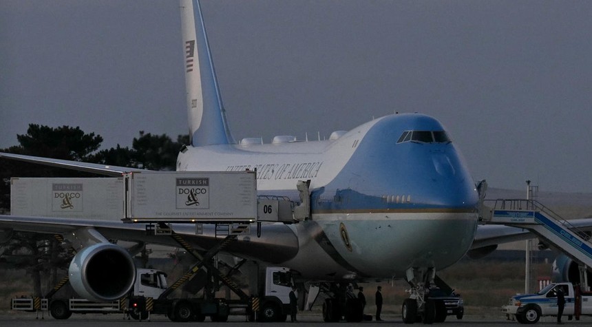 Iran Tried to Shoot Down Trump's Plane and the Press Flew on a Decoy