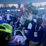 Vice President Stops Speech to Confront Heckler With Foreign Flags in Dallas