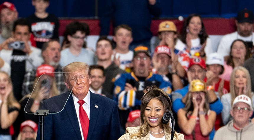 Nicki Minaj Flies Air Force One to Michigan Rally and Makes the Case for Trump's America